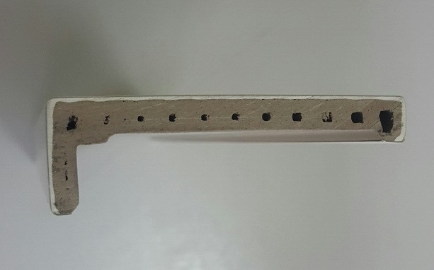 Наличник Etadoor RAL 7001 70х12х2200 мм. 1 шт.