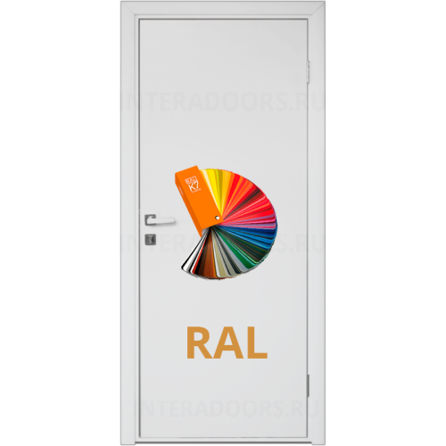 Влагостойкая дверь ПВХ Etadoor ДГ окрашенная по RAL